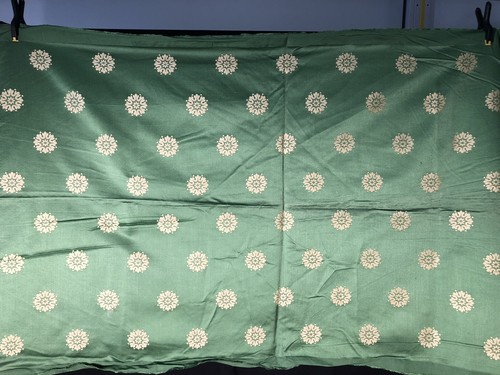 Damask jacquard silk and