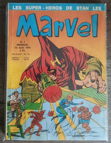 Marvel 1970 édition - marvel,