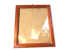 Cadre en pitchpin avec vitre