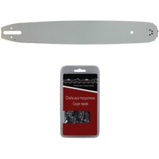 Guide 40 cm (16 pouces) + chaîne 60 maillons - Compatible tronçonneuses STIHL MS