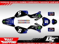 Graphics Kit Yamaha TTR 110 2008-2025 Custom Decal Sticker Off-Road Dirt Bike