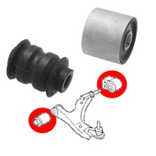 Silentblocs de bras avant