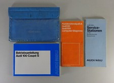 Board folder + operating instructions/manual Audi 100 Coupe S Type C1 status 09/1971