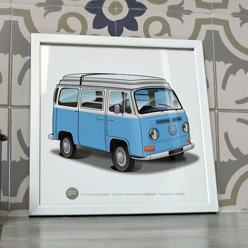 Poster combi westfalia - poster, t2