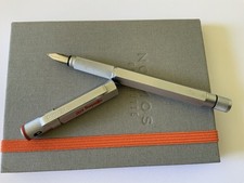 Rotring 600 Newton Aluminium Hexagonal Fountain Pen