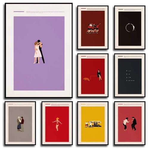 Minimalist classic movie pulp - minimalist,