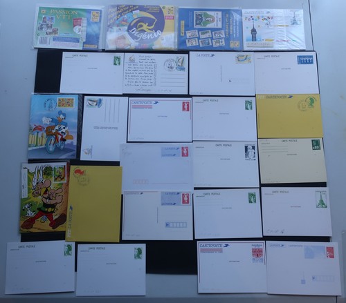 Lot entiers postaux - de, 50