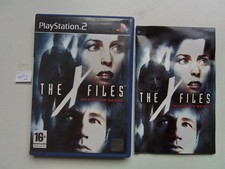The X Files Resist or Serve Complet sur Playstation 2 PS2 !!!