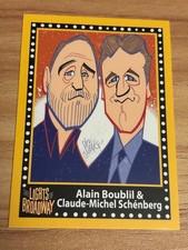 Lights of Broadway Card Alain Boublil&Claude-Michel SchenbergSpring 2017 Edition