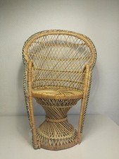 Chaise , fauteuil en rotin