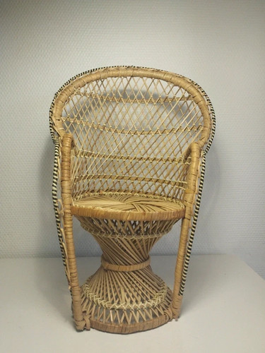 Chaise fauteuil en rotin - chaise,