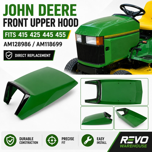 John deere capot - capot, supérieur