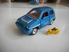 Tomica Dandy Honda City + Moped in Blue/Yellow in 1:43