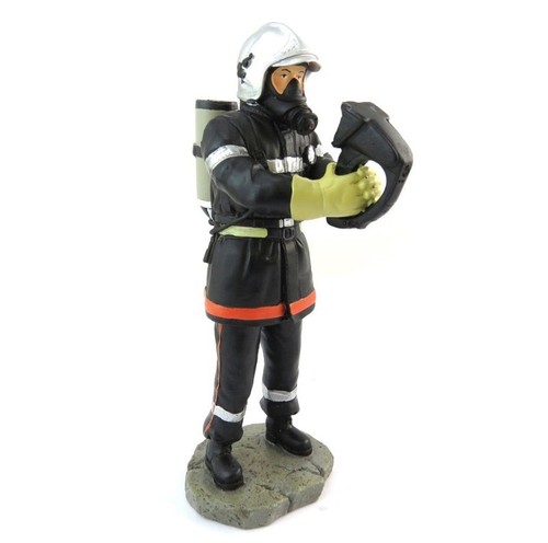 Figurine statuette pompier - statuette,