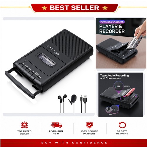 Lecteur cassette portable - lecteur,