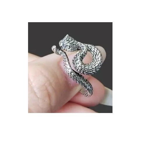 Bague serpent sonnette - bague,
