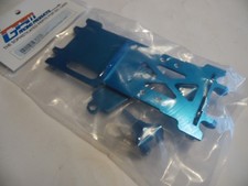 GPM RC0126 Alloy Battery Holder Dawn Strap ' Blue ' LOSI Mini Rock Crawler