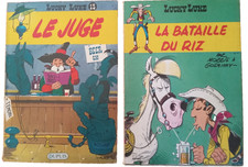 Lot BD Lucky Luke anciens –