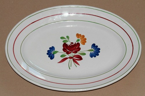 Plat ovale céramique