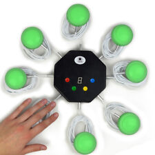 Trebisky Quiz Answer Game Buzzer Standalone System w/ LED Light Buttons 8-Player