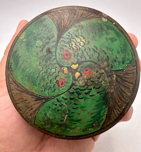 Art deco era wooden box - art,