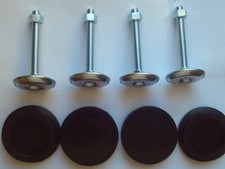 4 VERINS plus 4 patins POUR