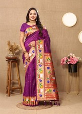 Sari Indien Designer Pour
