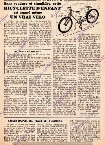 Bicyclette enfant remorque - bicyclette,