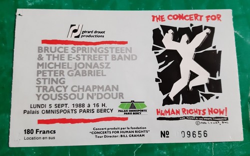 Ticket billet concert - billet,