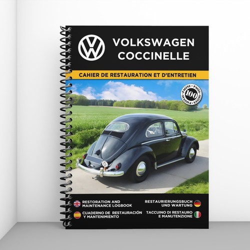 Volkswagen coccinelle cahier - volkswagen,