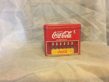 Vintage Coca Cola Tin Cooler