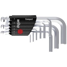 Wiha hexagonal Jeu de clés mâles coudées 1.5 mm, 2 mm, 2.5 mm, 3 mm, 4 mm, 5