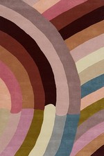 Tapis multicolore touffeté à