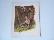 Chromolithographie enfant