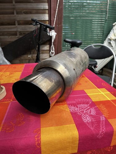 Silencieux inox universel - silencieux,