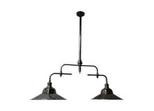  LUSTRE DE BILLARD EN LAITON CHROME 