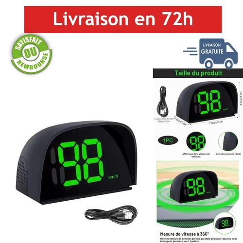 Compteur hud gps voiture - gps,