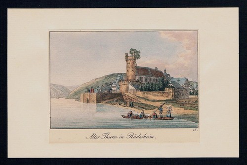 1829 rüdesheim sur - 1829, le