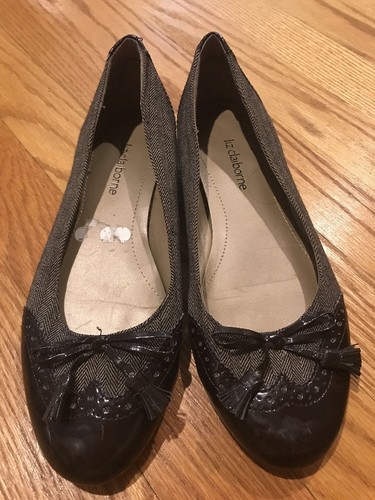 Liz claiborne wingtip tassel - liz,