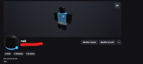 Roblox compte nak sur - compte, "nak"