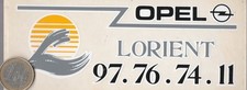 Autocollant. Automobile. OPEL
