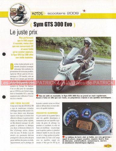 Sym gts 300 evo - 2009, joe