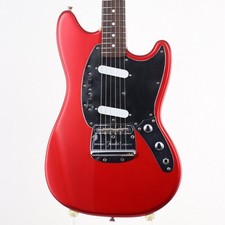 Fender Japan MG69 MH Mustang Candy Apple Red Used Short Scale Bass