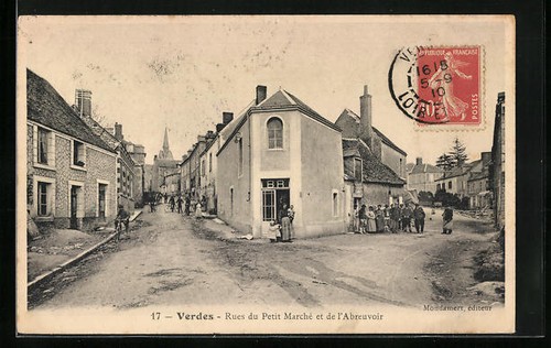 Cpa verdes rues - verdes,,