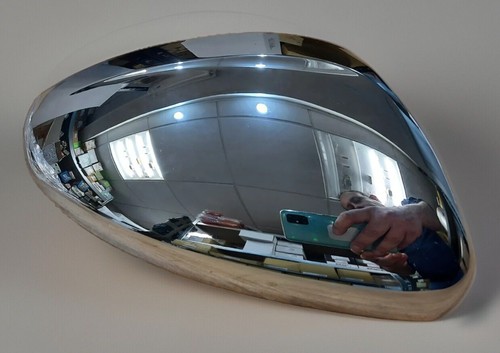 Coque chromée droite