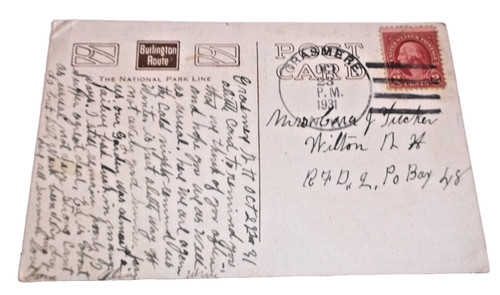 1931 burlington route - burlington,