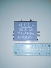 Condensateur à bain d'huile 2.5 µF ~ 350v LCC  Nos    I4H31