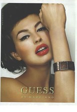 2006 ADVERTISING GUESS the square watch