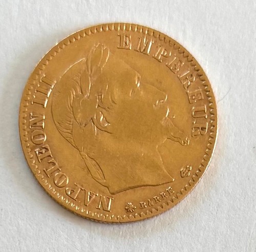 Demi napoléon iii - pièce, or