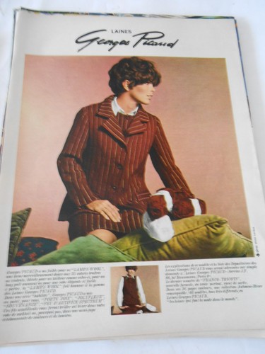 Publicite 1967 laines georges - ,